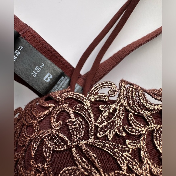 New La Perla set brown macramé . Brand new. - Picture 6 of 12